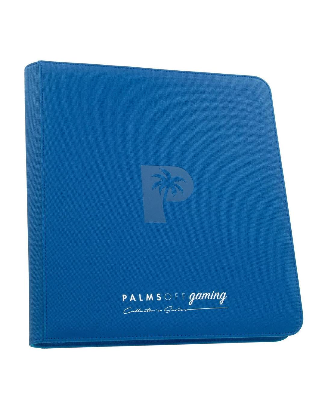 Collector's Series 12 Pocket Zip Binder - Blue