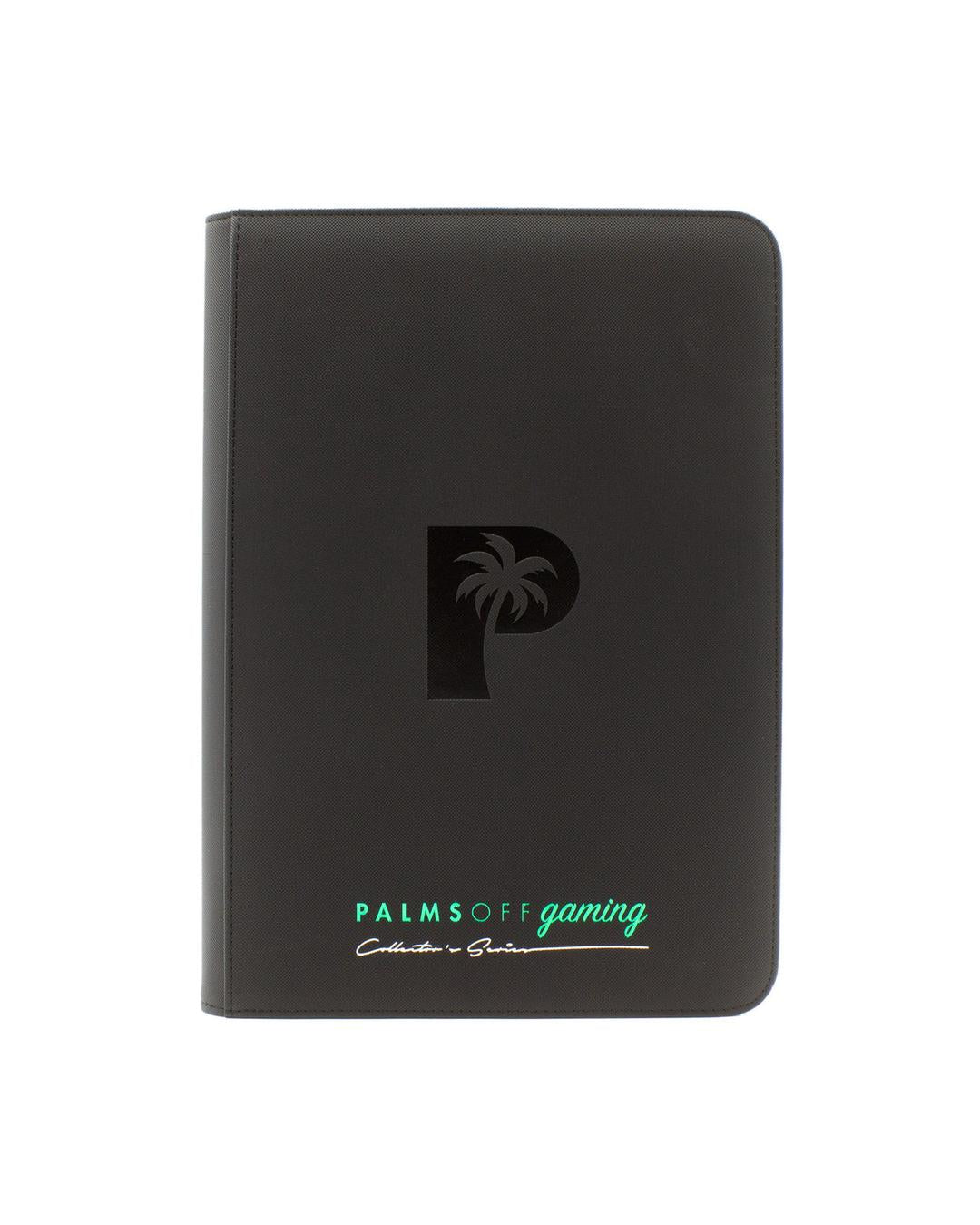 Collector's Series 9 Pocket Zip Trading Card Binder - BLACK - Image 2