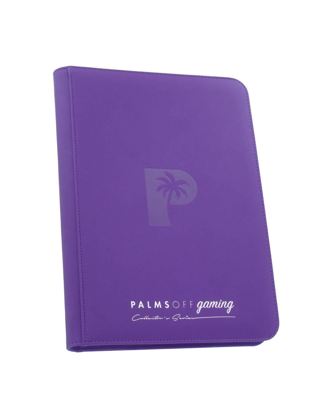 Collector's Series 9 Pocket Zip Trading Card Binder - PURPLE