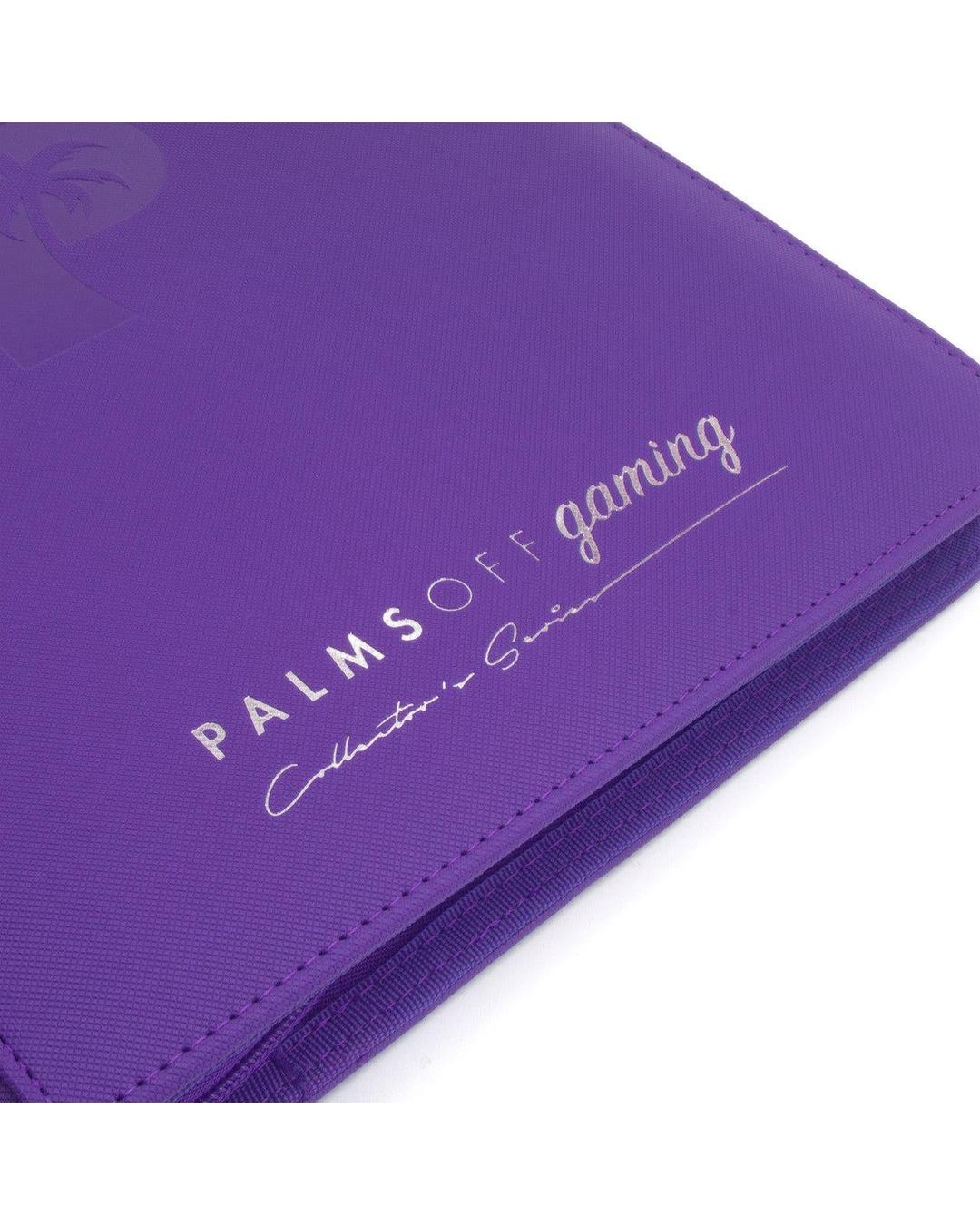 Collector's Series 9 Pocket Zip Trading Card Binder - PURPLE - Image 3