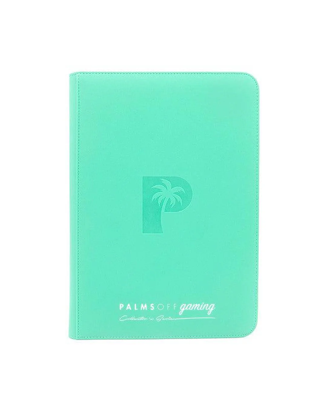 Collector's Series 9 Pocket Zip Trading Card Binder - TURQUOISE - Image 2