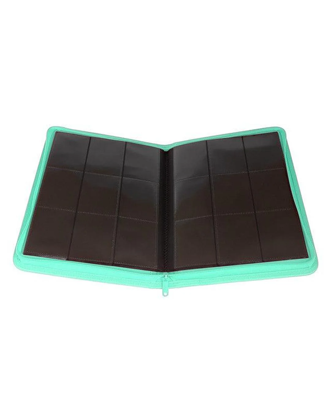 Collector's Series 9 Pocket Zip Trading Card Binder - TURQUOISE - Image 6