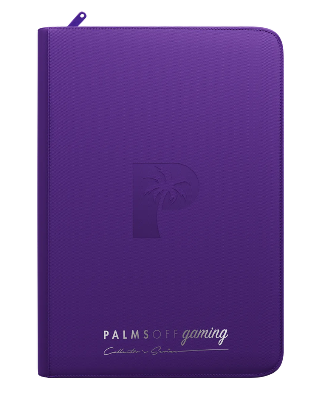 Collector's Series Top Loader Zip Binder - CLEAR - Purple - Image 7