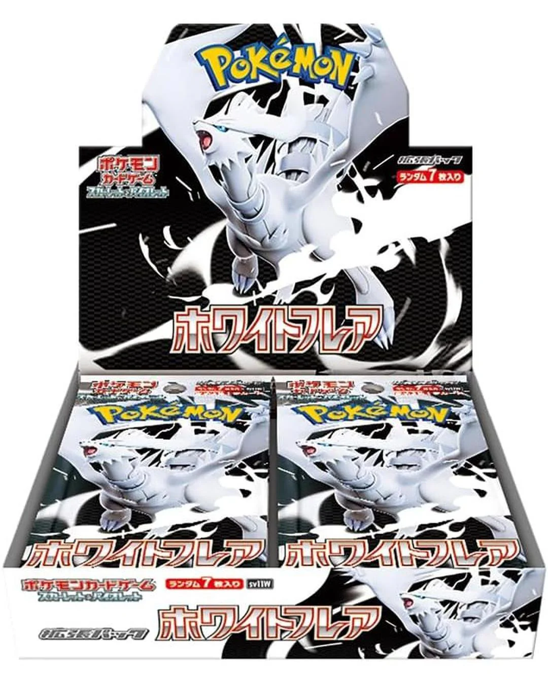 White Flare Booster Box (Standard Edition) - Japanese Pokemon TCG