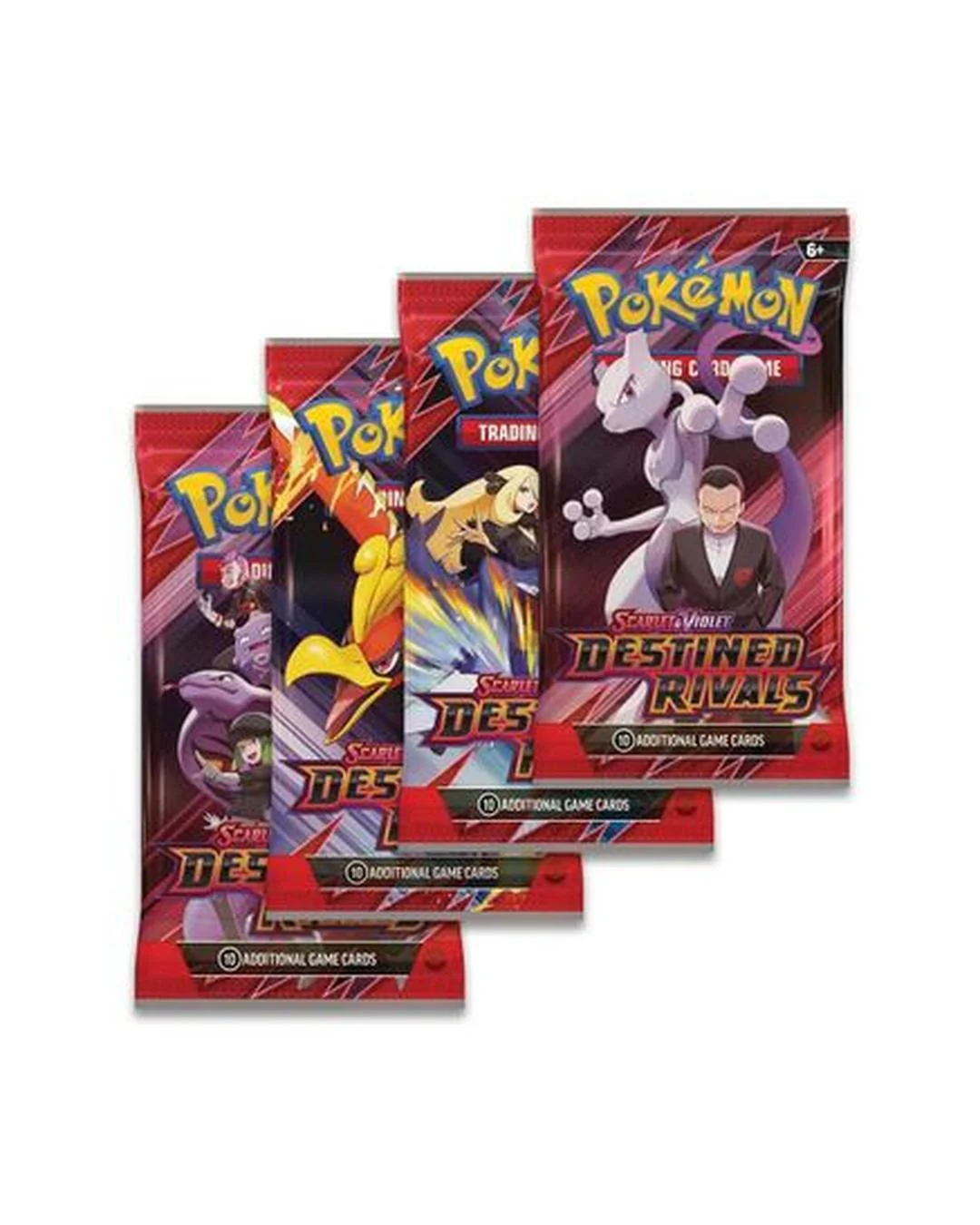 Destined Rivals Booster Pack Art Bundle [Set of 4] | Pokemon TCG