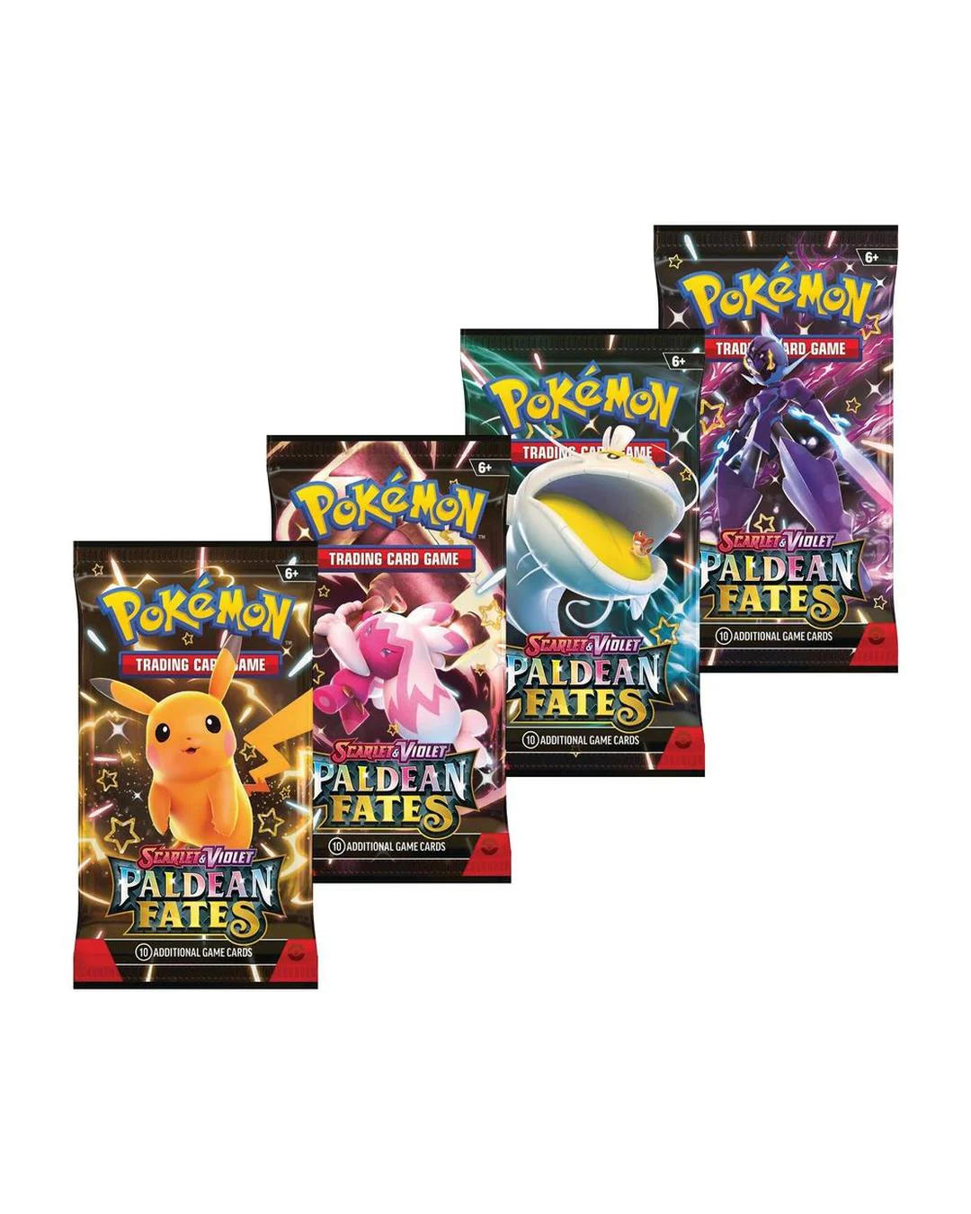 Paldean Fates Booster Pack Art Bundle [Set of 4] | Pokemon TCG