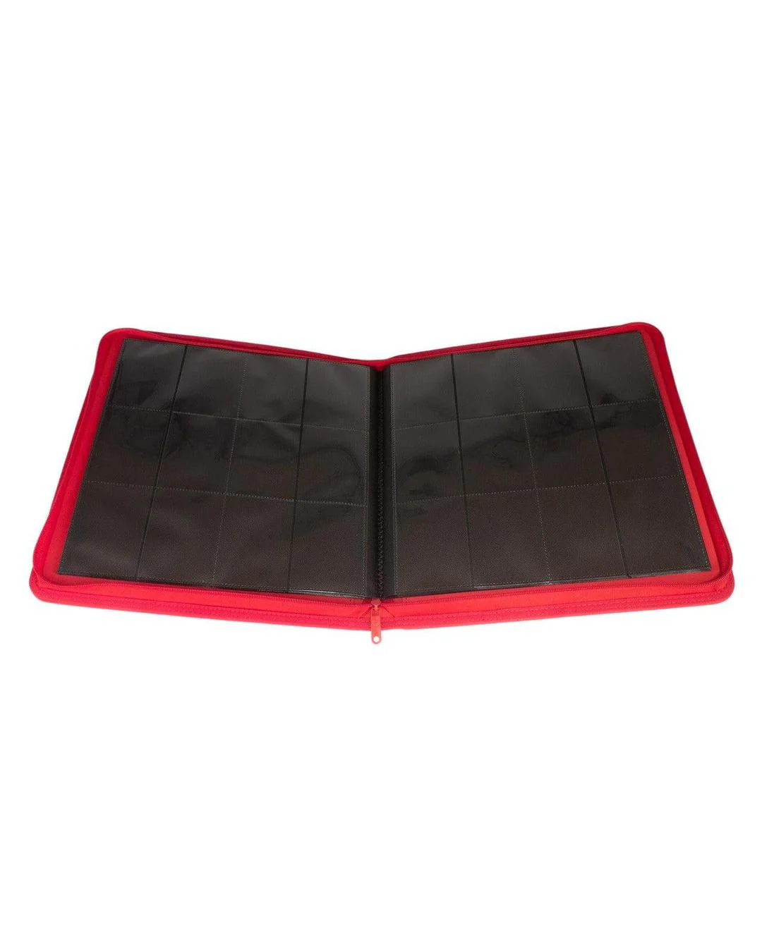 Collector's Series 12 Pocket Zip Binder - Red - Image 5