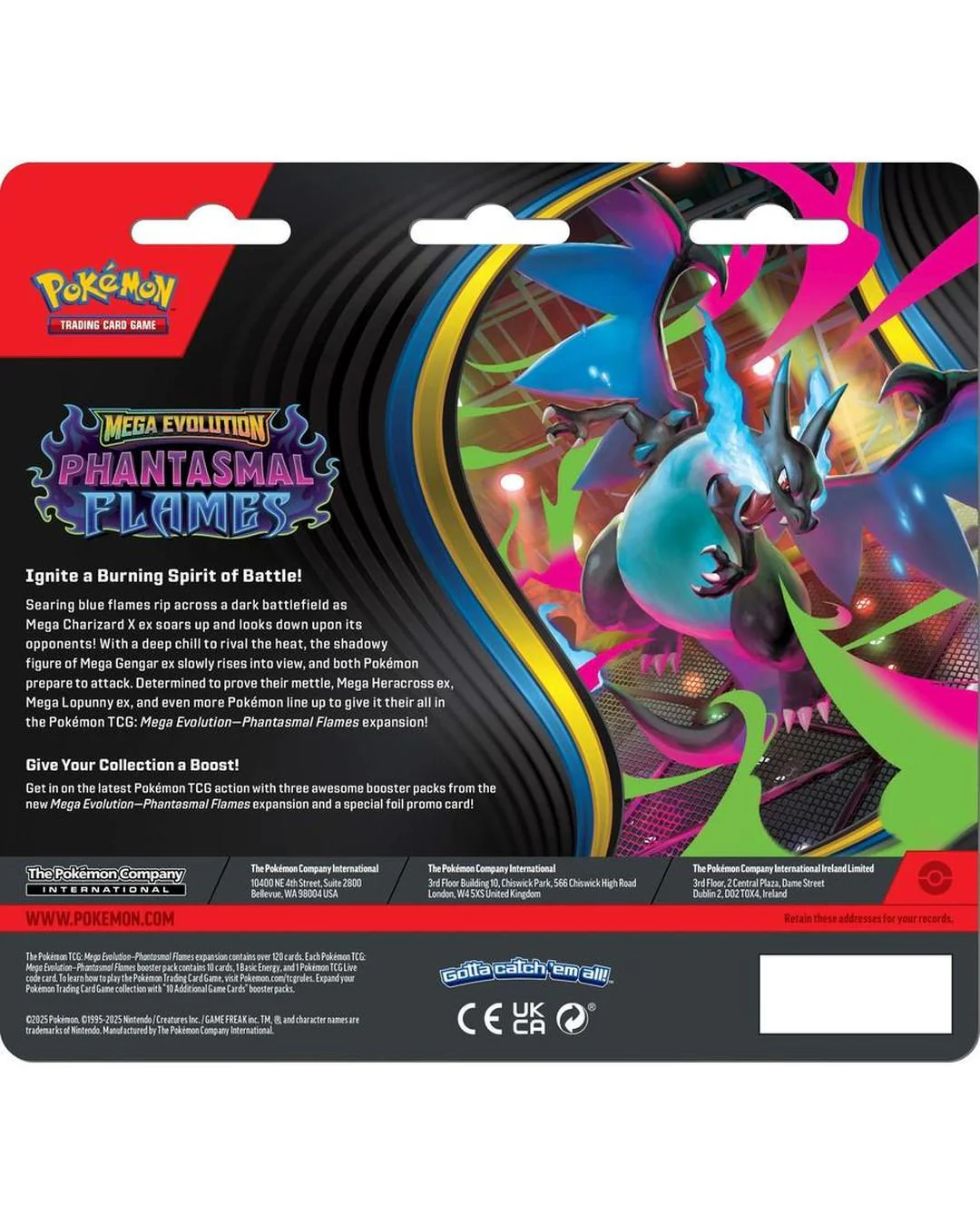 Phantasmal Flames 3 Pack Blister [Sneasel] | Pokemon TCG - Image 2