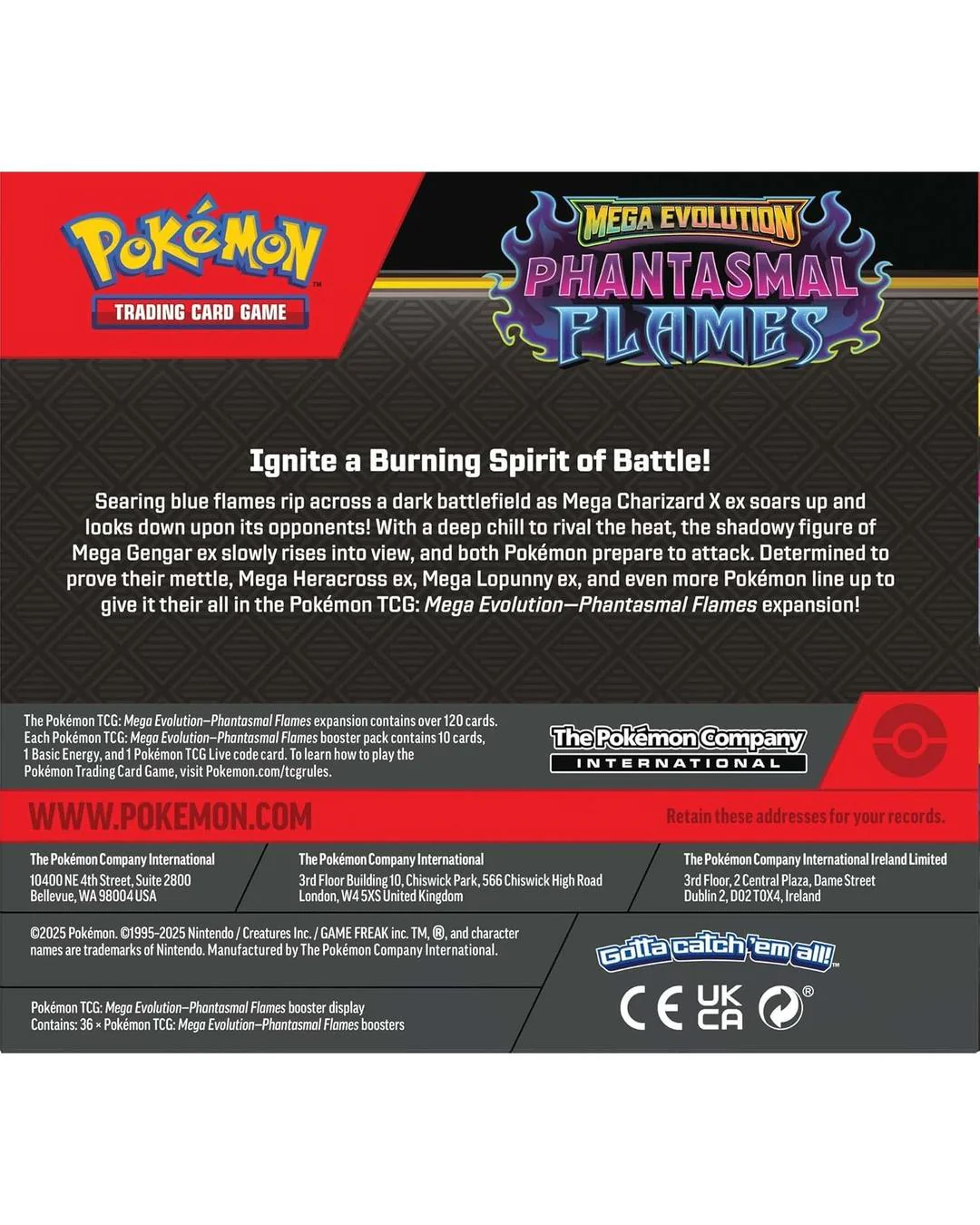 Phantasmal Flames Booster Box | Pokemon TCG - Image 3