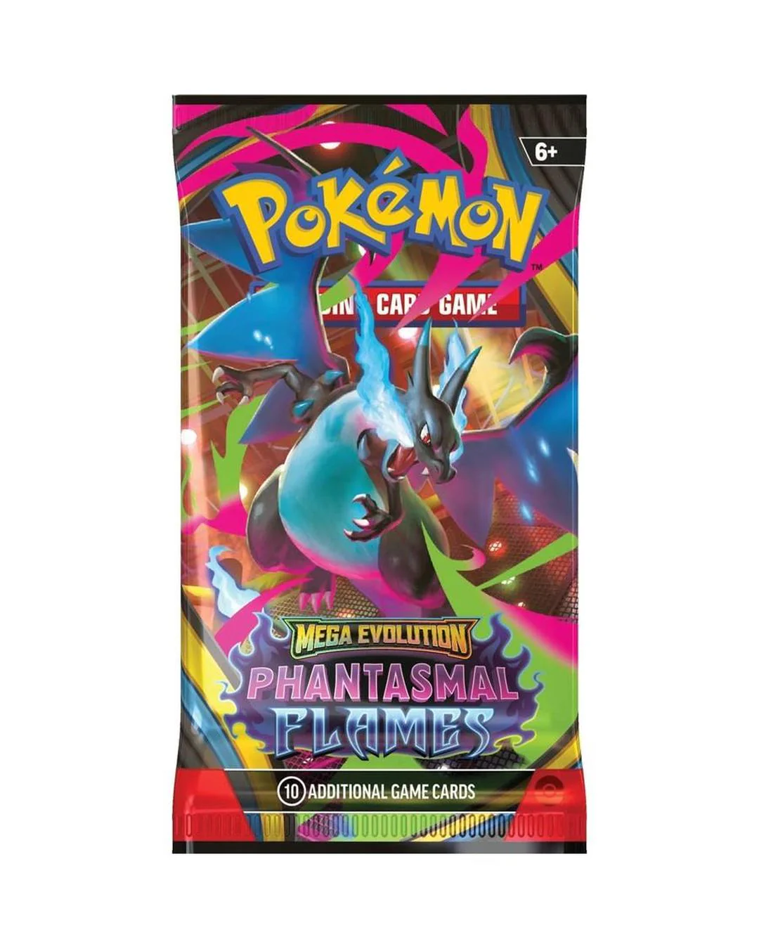 Pokemon TCG - Mega Evolution Phantasmal Flames Booster Pack - Image 3