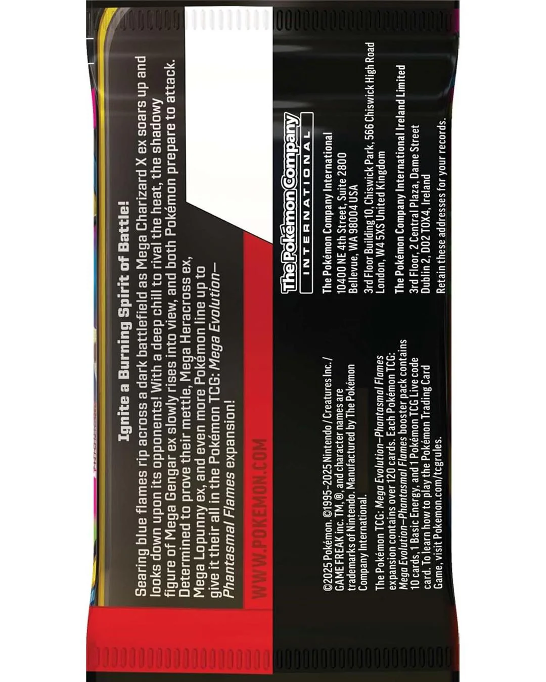 Pokemon TCG - Mega Evolution Phantasmal Flames Booster Pack - Image 5