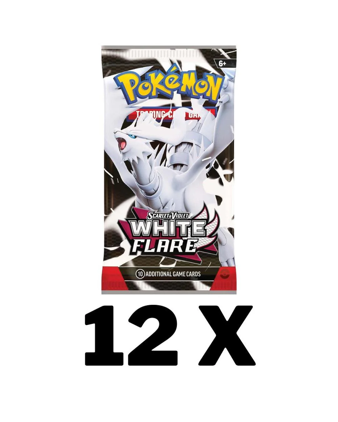 Pokemon TCG Scarlet Scarlet & Violet - White Flare Booster Pack - Image 3