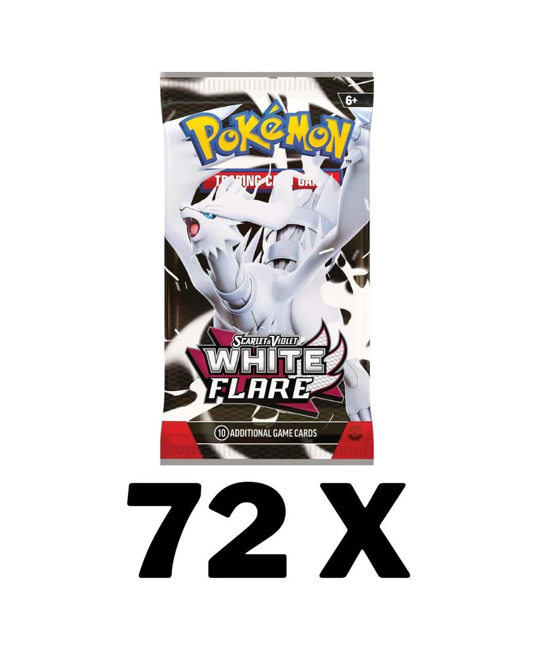Pokemon TCG Scarlet Scarlet & Violet - White Flare Booster Pack - Image 6