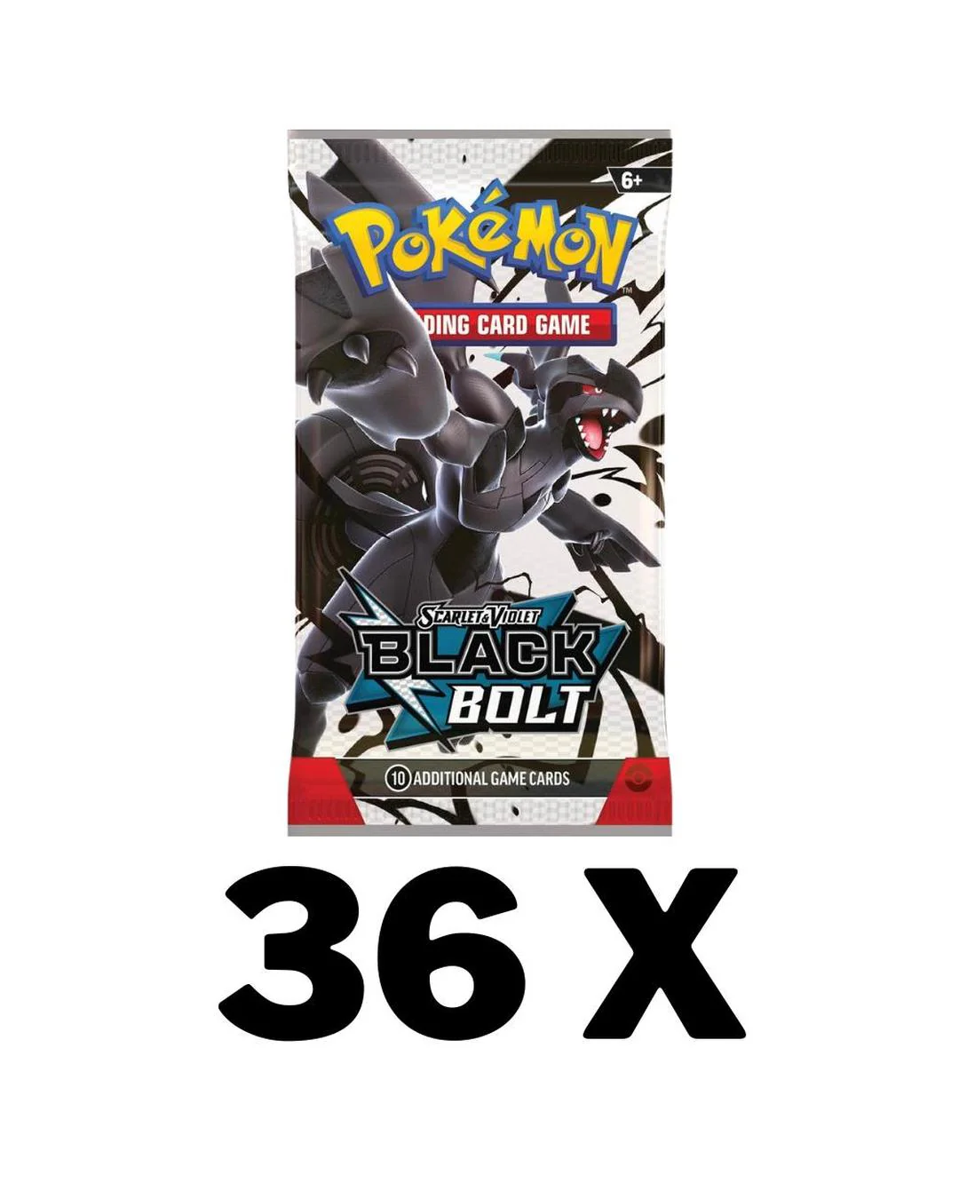 Pokemon TCG Scarlet & Violet - Black Bolt Booster Pack - Image 5