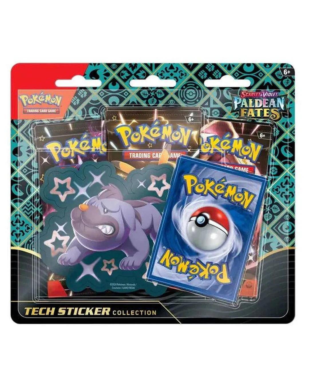 Paldean Fates Tech Sticker Collection [Fidough] | Pokemon TCG - Image 3