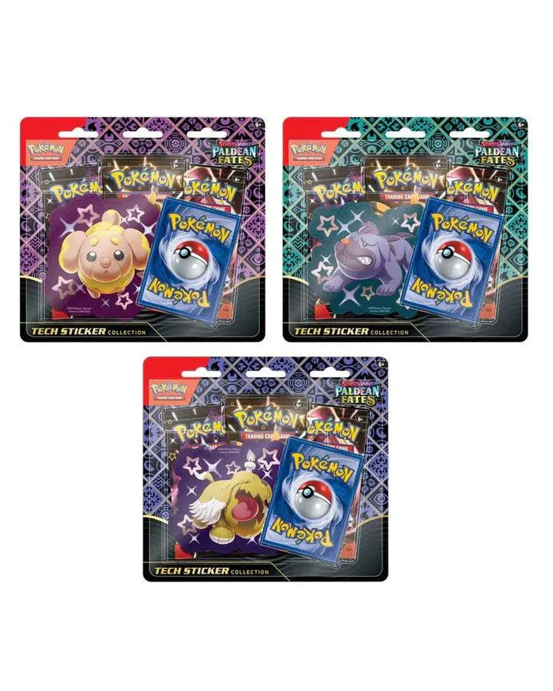 Paldean Fates Tech Sticker Collection [Fidough] | Pokemon TCG - Image 4