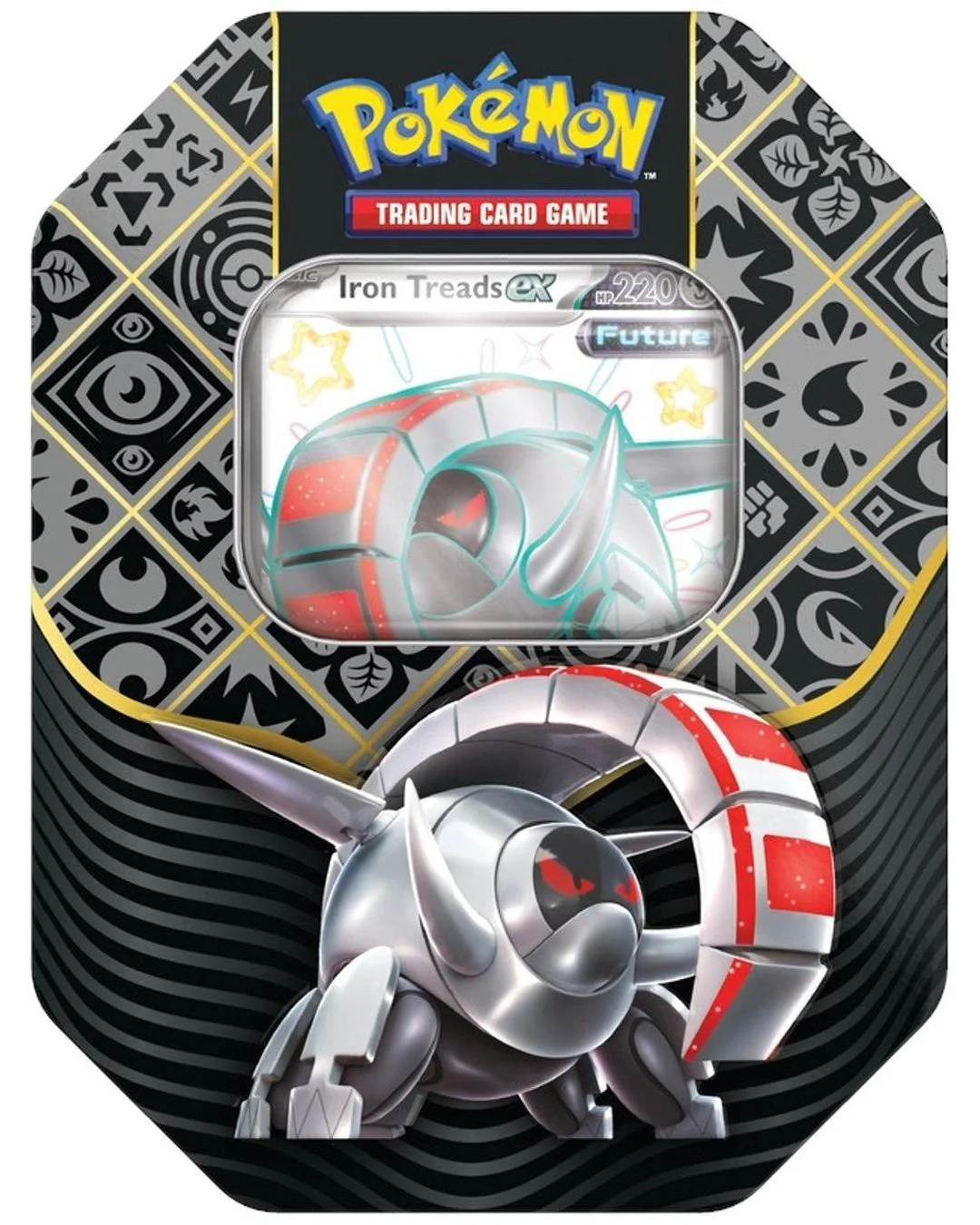 Paldean Fates International Tin [Iron Treads ex] | Pokemon TCG