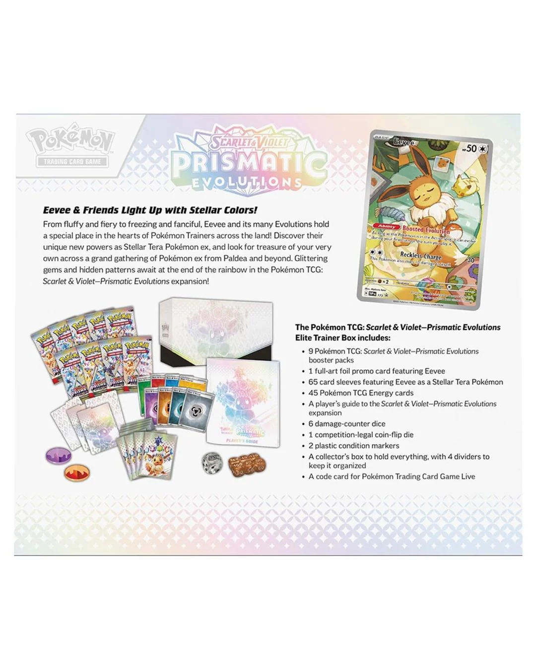 Prismatic Evolutions Elite Trainer Box | Pokemon TCG - Image 6