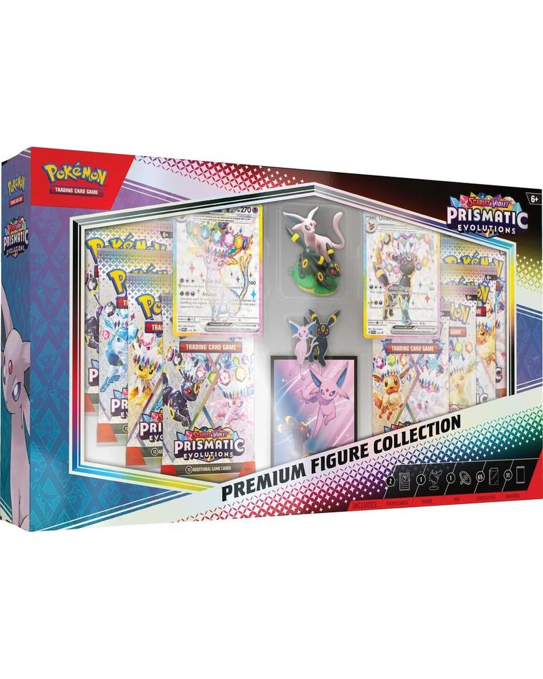 Pokemon TCG Scarlet & Violet - Prismatic Evolutions Figure Collection