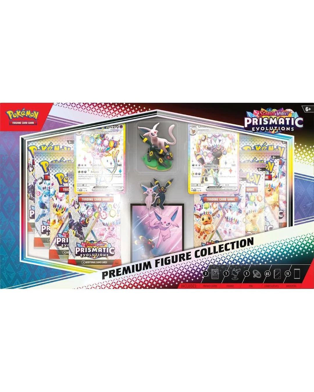 Pokemon TCG Scarlet & Violet - Prismatic Evolutions Figure Collection - Image 3