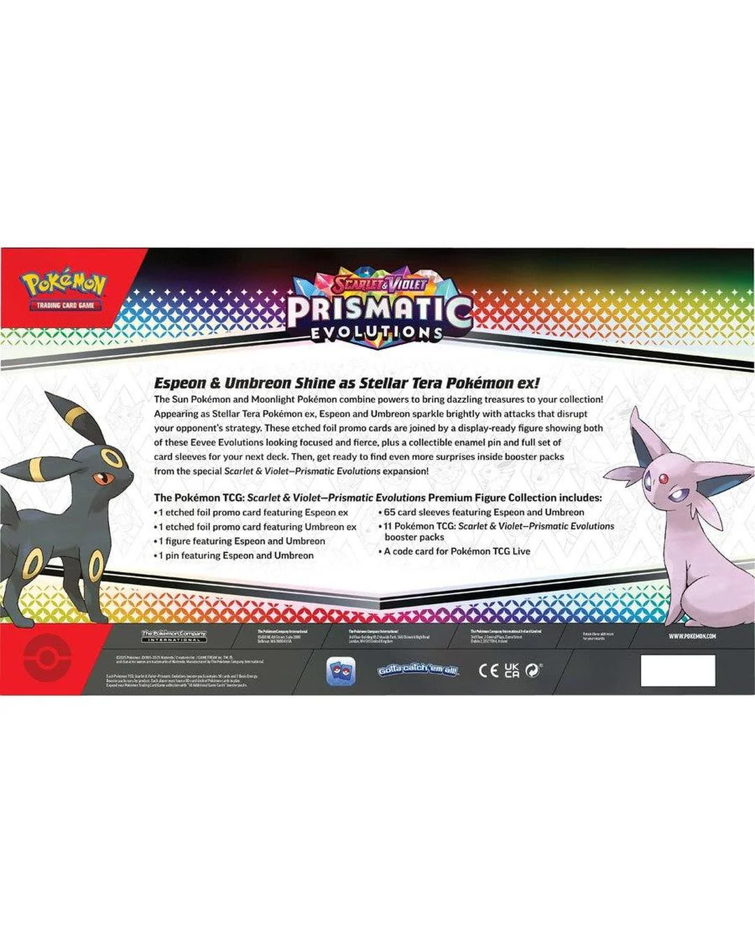 Pokemon TCG Scarlet & Violet - Prismatic Evolutions Figure Collection - Image 4