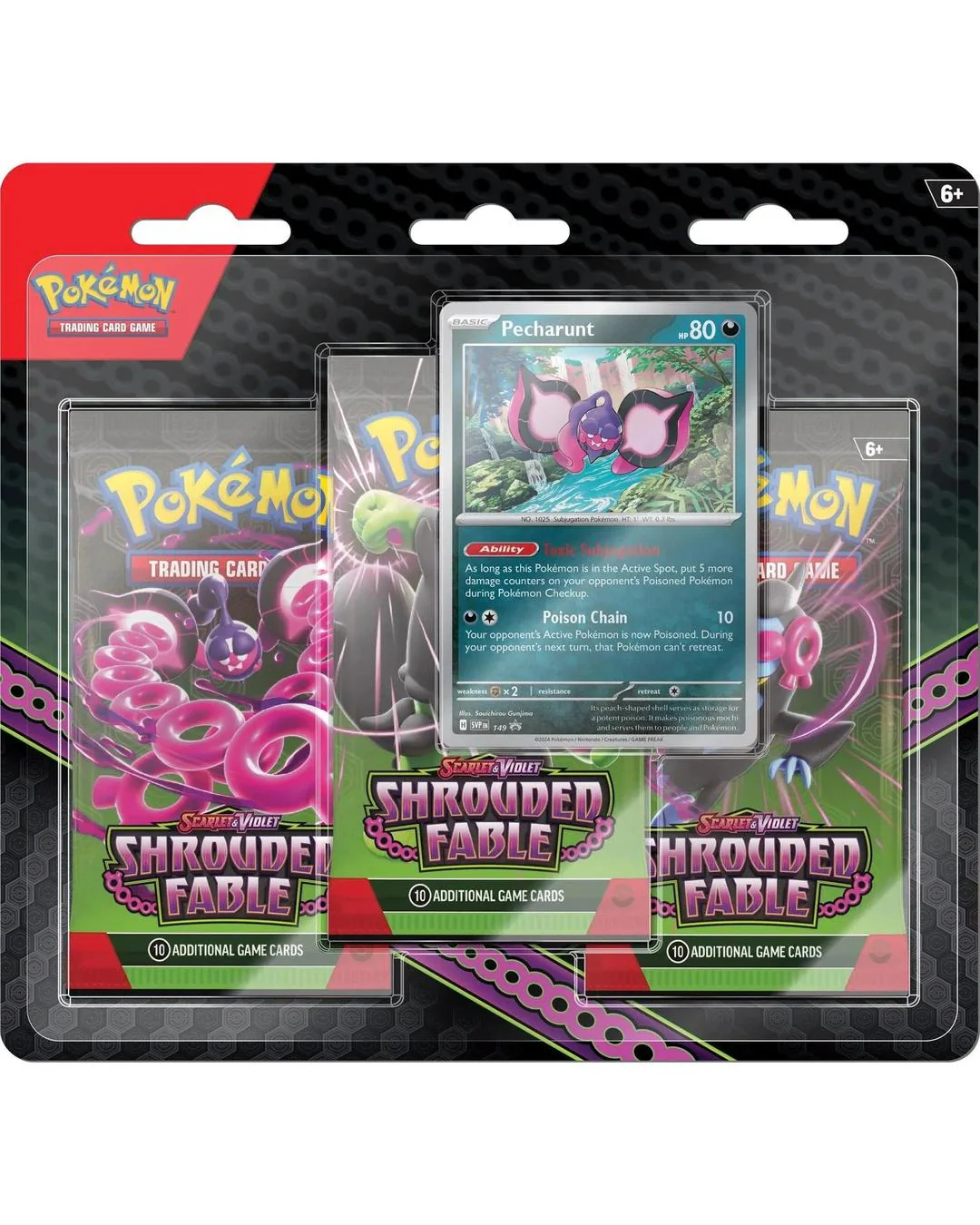 Pokemon TCG Scarlet & Violet - Shrouded Fable Blister Pack