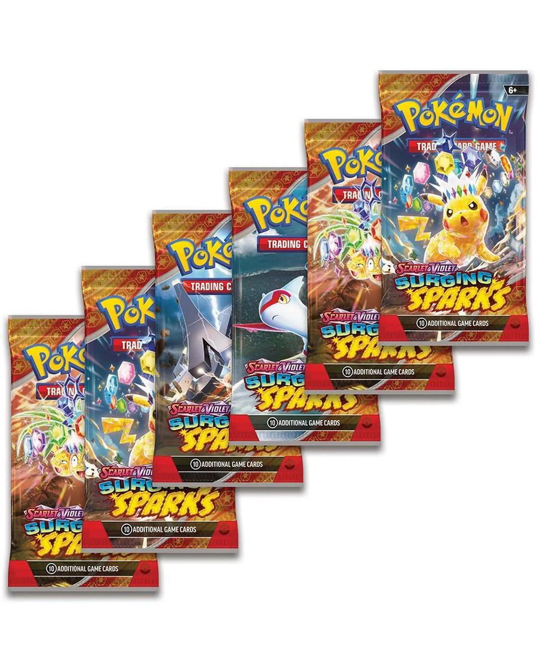 Pokemon TCG Scarlet & Violet: Surging Sparks Booster Bundle - Image 4