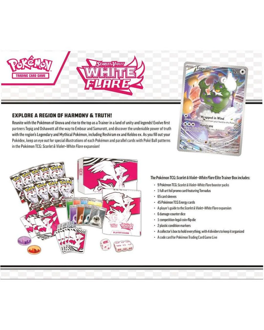 Pokemon TCG Scarlet & Violet - White Flare Elite Trainer Box - Image 4