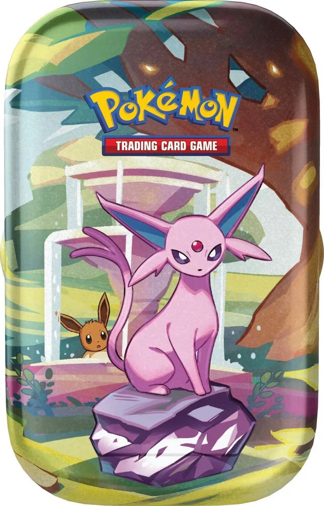 Prismatic Evolutions Mini Tin [Espeon] | Pokemon TCG