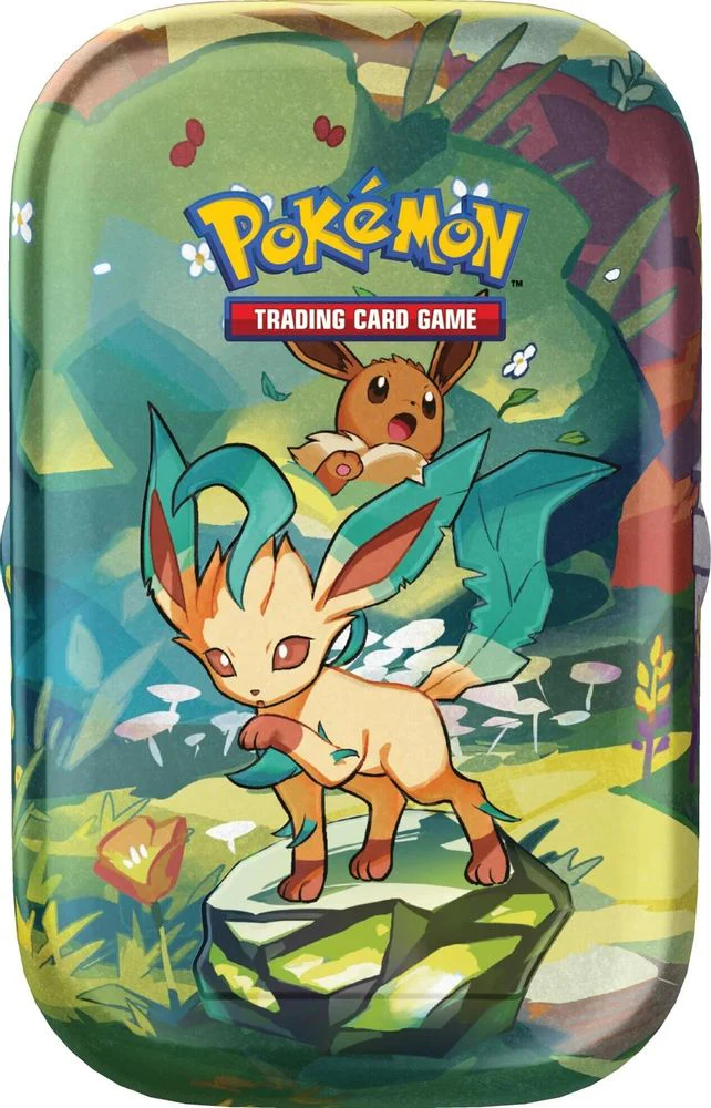 Prismatic Evolutions Mini Tin [Leafeon] | Pokemon TCG