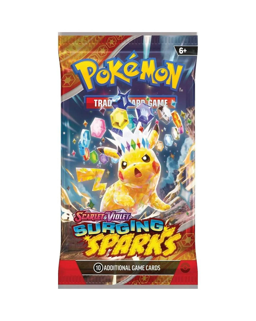 Pokemon TCG Scarlet & Violet: Surging Sparks Booster Pack - Image 3