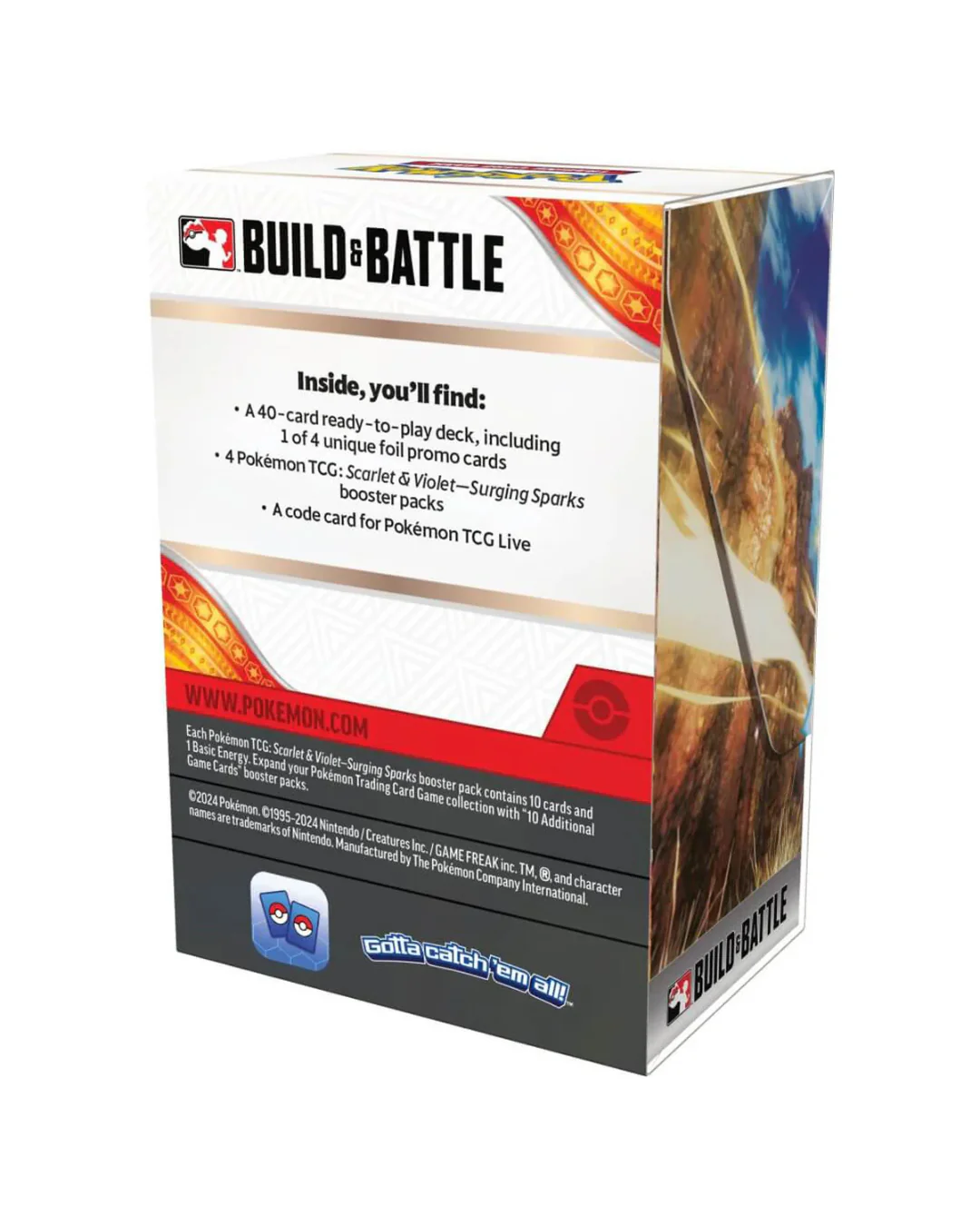 Surging Sparks Build & Battle Box | Pokemon TCG - Image 2
