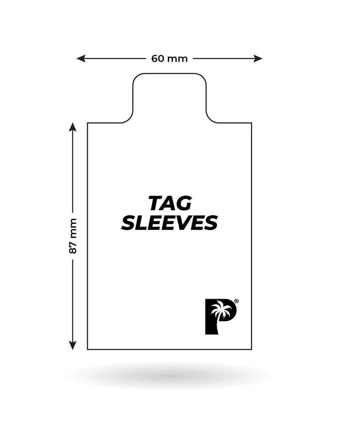 Tag Sleeves - 100pc - Image 3