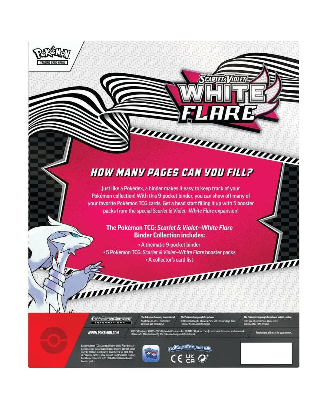 Pokemon TCG - White Flare Binder Collection - Image 3